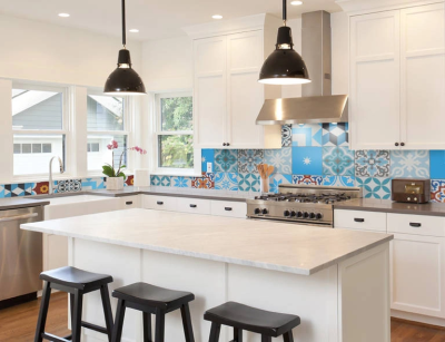 Кухня в стиле пэчворк