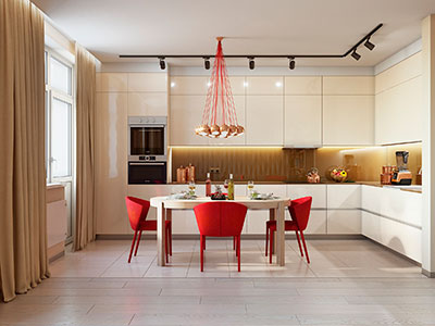 Кухня в стиле контемпорари 