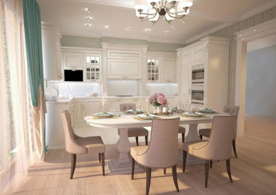 Особенности кухни в стиле неоклассика