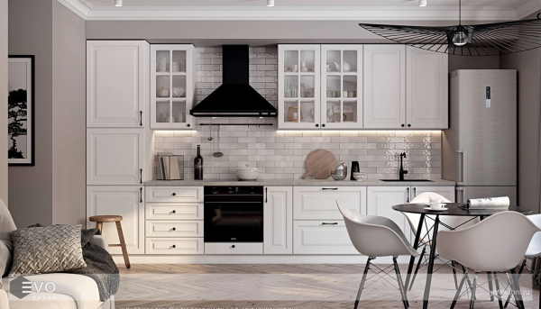 Белая кухня в интерьере: идеи, советы и секреты дизайна