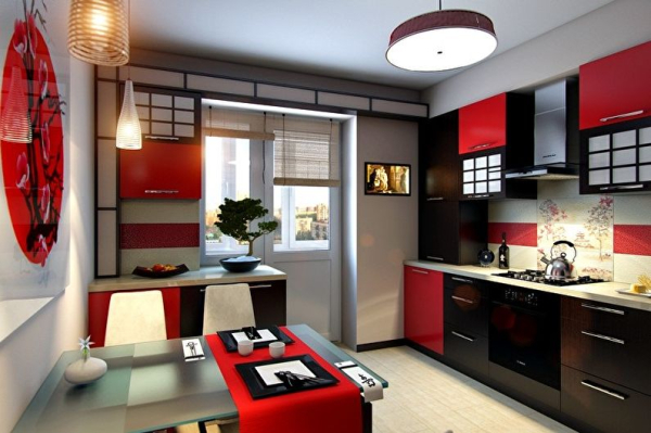 Дизайн кухни в восточном стиле