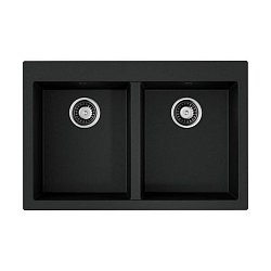 Omoikiri Bosen 80-2-BL Tetogranit/черный1