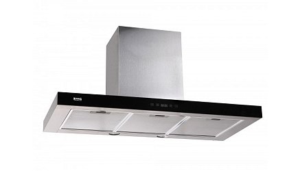 ZorG Technology Stels 1000 90 S нержавейка + стекло черное1