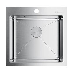 Omoikiri Akisame 51-IN нержавеющая сталь/нержавеющая сталь1