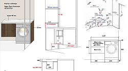 Гардеробная и тумбы РХ250504Ш1