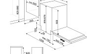 Посудомоечная машина Smeg ST4533IN (фото 11)