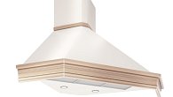 Вытяжка Elikor Форест Валенсия 90П-700-П3Д бежевый / дуб неокрашенный (фото 1)