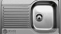 Мойка Blanco Tipo 45 S compact Сталь матовая (фото 1)