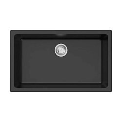 Omoikiri Okinoshima 76-U/I-BL Natceramic/черный1