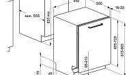 Посудомоечная машина MAUNFELD MLP-08IMROI встраиваемая с инвертором (фото 9)