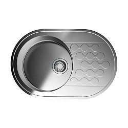 Omoikiri Kasumigaura 77-IN нержавеющая сталь/нержавеющая сталь1