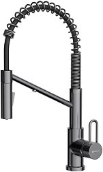 Смеситель Omoikiri Mikawa 2 Plus-SB-GM латунь/вороненая сталь1