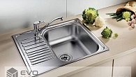 Мойка Blanco Tipo 45 S mini Сталь декор (фото 3)