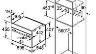 Духовой шкаф BOSCH CMG633BB1 электрический с СВЧ (фото 6)