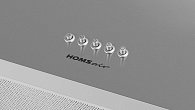 Вытяжка HOMSair PHLOX Push 40 нержавеющая сталь (фото 5)