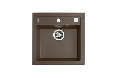 ALVEUS FORMIC 20 GRANITAL+ CHOCOLATE-G03M 520x510x200;1x с сифоном 1127749 1