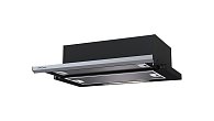 Вытяжка KRONA KAMILLA slim 600 black/inox (2 мотора) (фото 1)