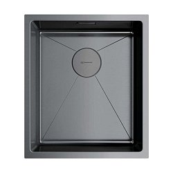 Omoikiri Taki 38-U/IF-GM нержавеющая сталь/вороненая сталь 1