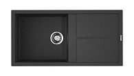 Мойка Omoikiri Sumi 100-BL Tetogranit/черный (фото 1)