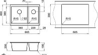 Мойка EMAR EMQ-2665.PL Морион (фото 2)