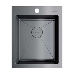 Omoikiri Akisame 41-GM нержавеющая сталь/вороненая сталь 1