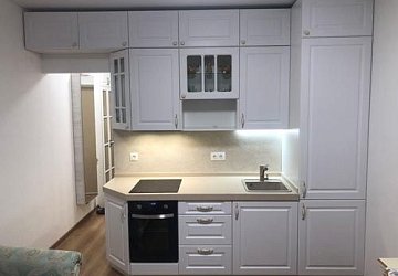 Прямая кухня неоклассика Лонгфорд ЛК191101