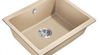 Мойка MILACIO Leon 55 Cuarzo (MC.77084) бежевый (фото 1)