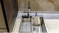 Мойка Omoikiri Akisame 41-GB нержавеющая сталь/графит (фото 3)