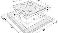 Варочная панель KRONA ARDORE 60 WH (фото 11)