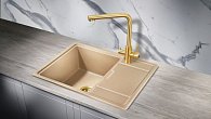 Мойка MILACIO Navarra 65 Cuarzo (MC.77064) бежевый (фото 3)