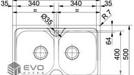 Мойка Franke ONDA LINE OLX 620 (полированная) (фото 4)