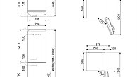 Холодильник Smeg FAB38RBL5 (фото 8)