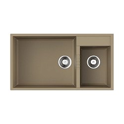 Omoikiri Tedori 85-2-U-CH Tetogranit/шампань1