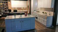 Прямая кухня модерн Deco Romb эмаль глянец (фото 1)