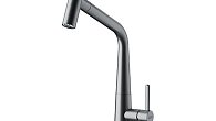 Смеситель FRANKE Icon с выдвижным шлангом, оптика стали (фото 1)