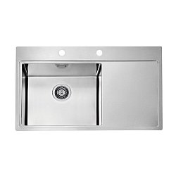 PURE 50L KMB-90 860X525 левая в компл. с сифоном 1127252, ALVEUS 1