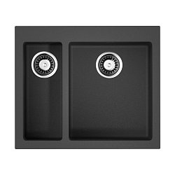 Omoikiri Bosen 59-2-BL Tetogranit/черный1