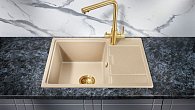Мойка MILACIO Navarra 65 Cuarzo (MC.77064) бежевый (фото 2)