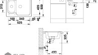 Мойка Blanco Nova 6 Антрацит (фото 6)