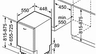 Посудомоечная машина Bosch SPV4EKX20E встраиваемая (фото 7)