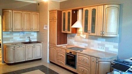 Угловая кухня неоклассика Ретро пленка/МДФ 1