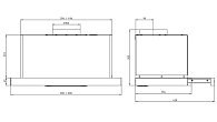 Вытяжка Elikor КВ Slide Glass 60П-1000 белая (фото 2)