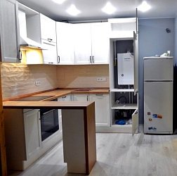 Угловая кухня неоклассика Марсель пленка/МДФ РК180204 1