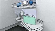 Макмарт Механизм Combi'S 2 в угловую базу 1050 мм, отделка хром + белый, левый (фото 2)