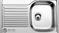 Мойка Blanco Tipo 45 S compact Cталь декор (фото 1)