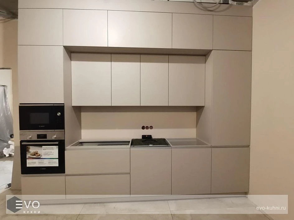 Кухня прямая ЛМ201203 матовая (фото 1)