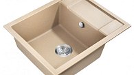 Мойка MILACIO Navarra 60 Cuarzo (MC.77074) бежевый (фото 1)