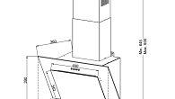 Вытяжка Zigmund & Shtain K 141.6 W (фото 2)