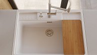 Мойка OMOIKIRI Kinokawa 90-WH Artceramic/белый (фото 2)