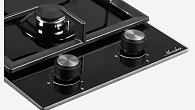 Варочная панель MONSHER MGG 30 Noir газовая (фото 3)